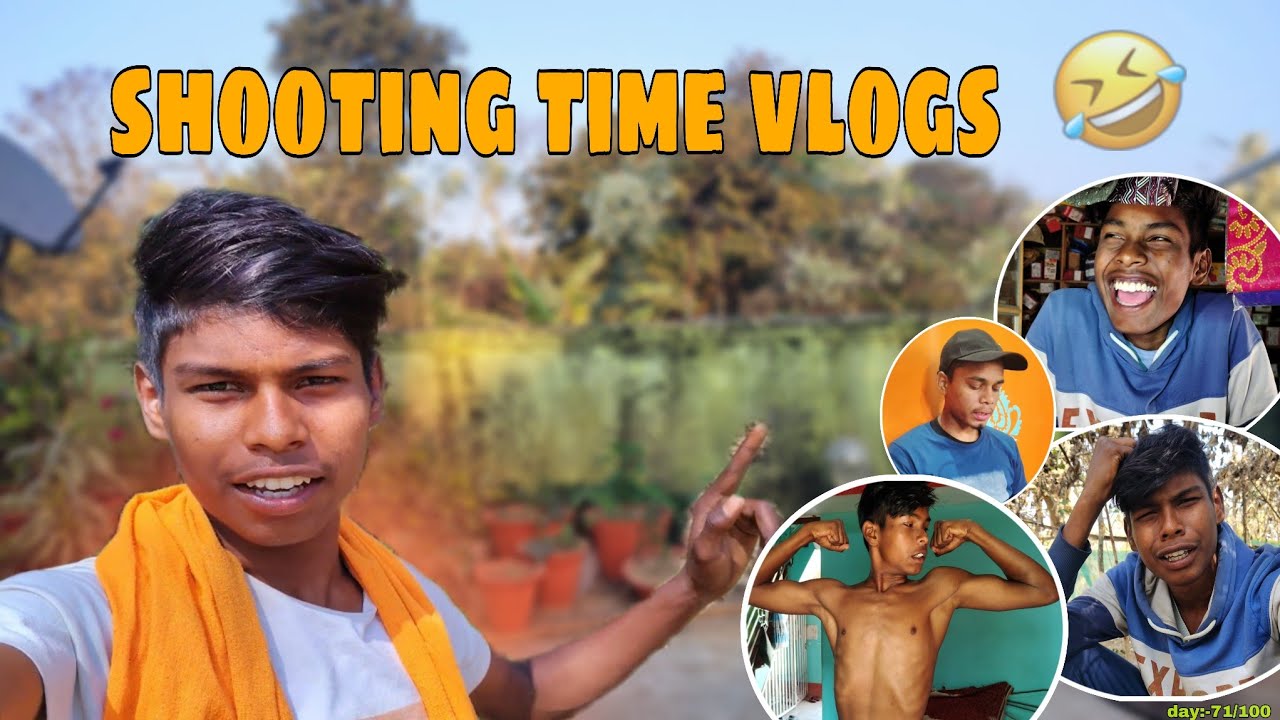Shooting Time Vlog 😄 | Full Masti Behind The Scenes | Village Vlog 2026