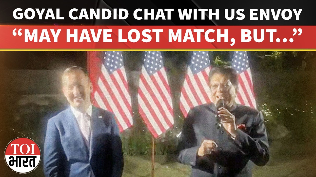 Piyush Goyal Praises US Cricket Team, Cracks Tariff Joke at Ambassador’s Reception