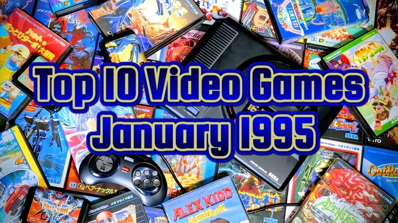 Retro Gaming - Top 10 Video Games January 1995