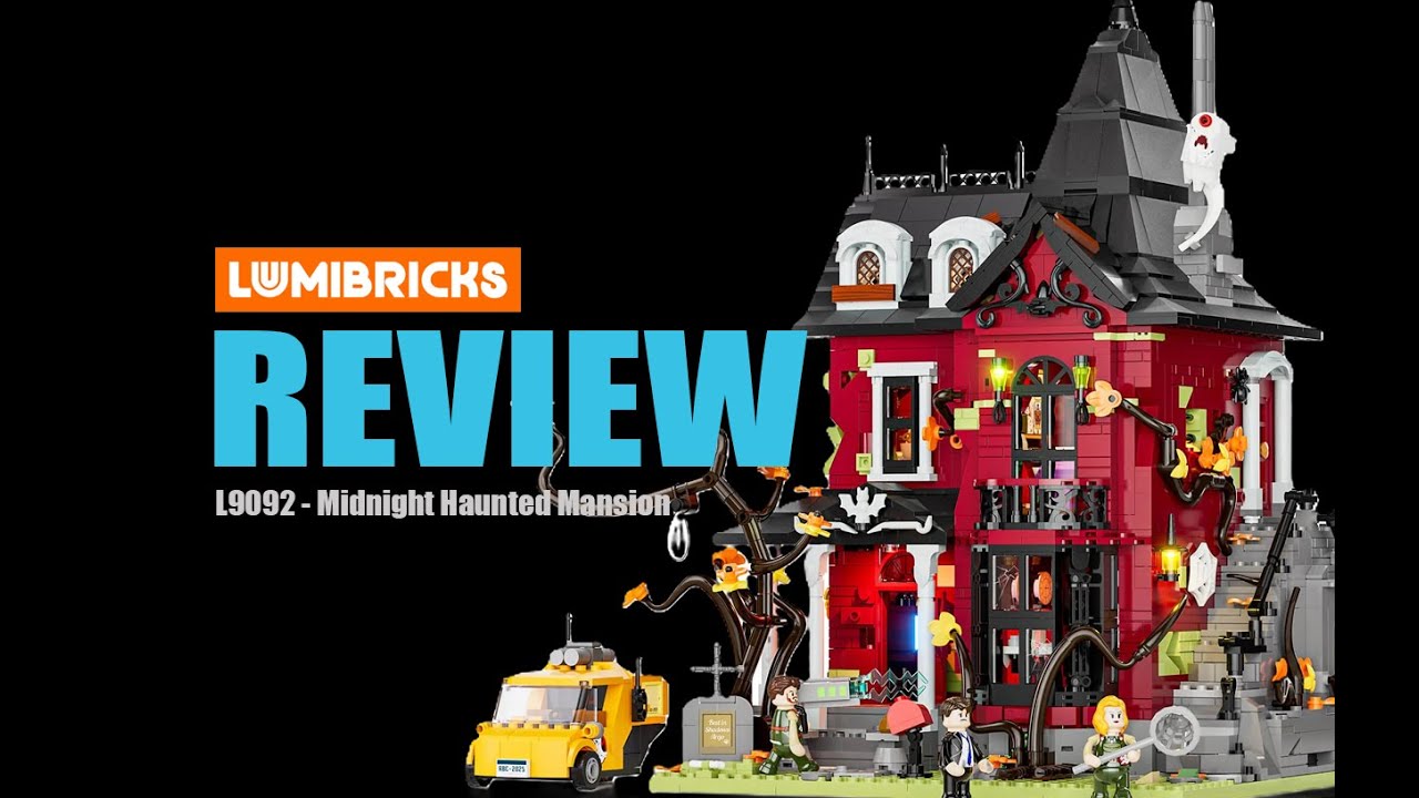 Жутковато. Круто. Великолепно. Обзор Lumibricks L9092 Midnight Haunted Mansion