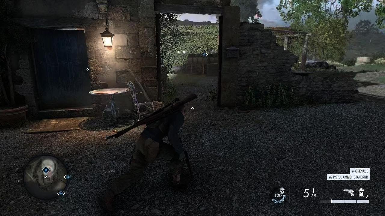 Me being a goated sniper (sniper elite 5)