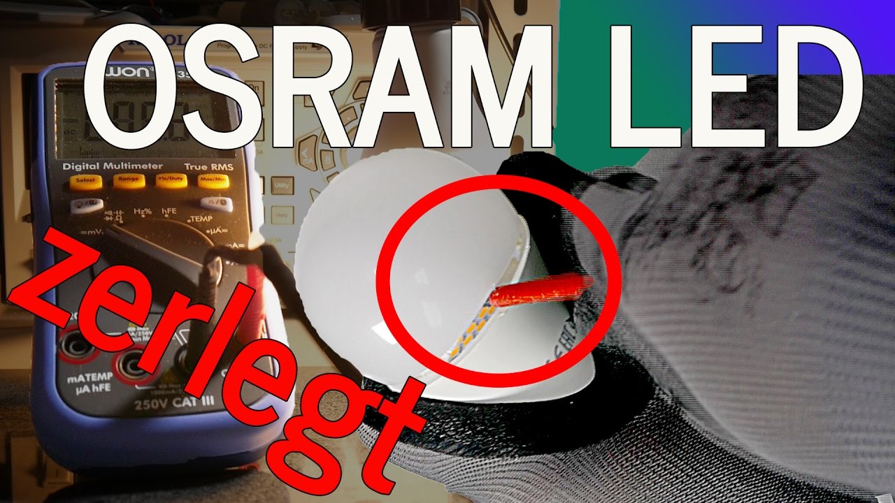 Zerlegt: Osram LED Star Classic - 