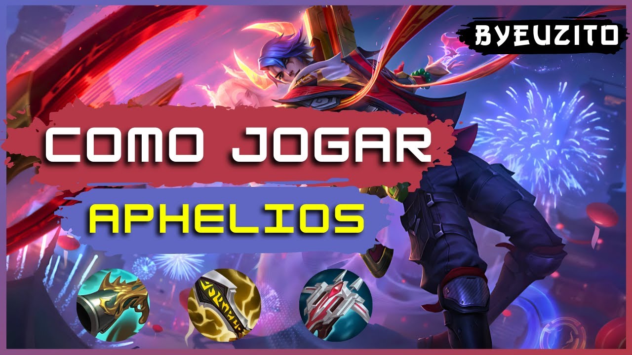 COMO JOGAR DE APHELIOS [ATUALIZADO] | GAMEPLAY EXPLICATIVA | League of Legends