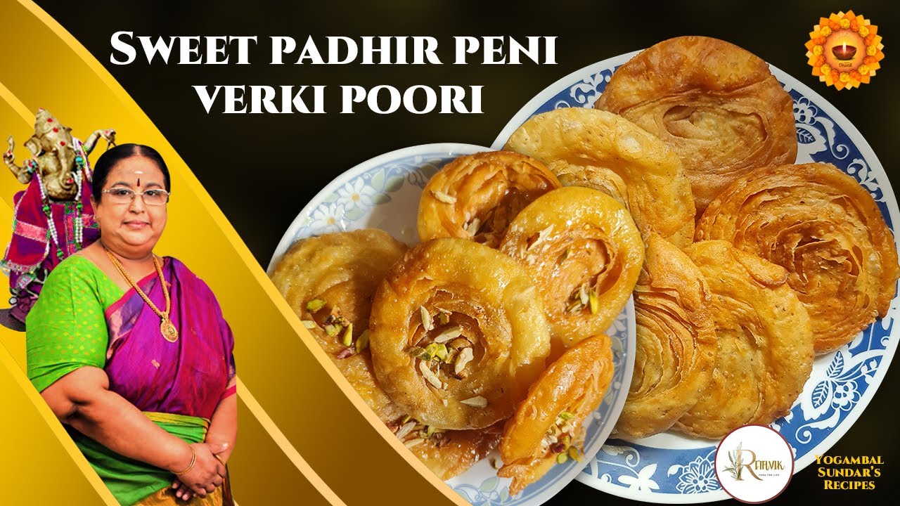 Recipe 638: Diwali Special- Padhir Peni /Chiroti & Verki Puri