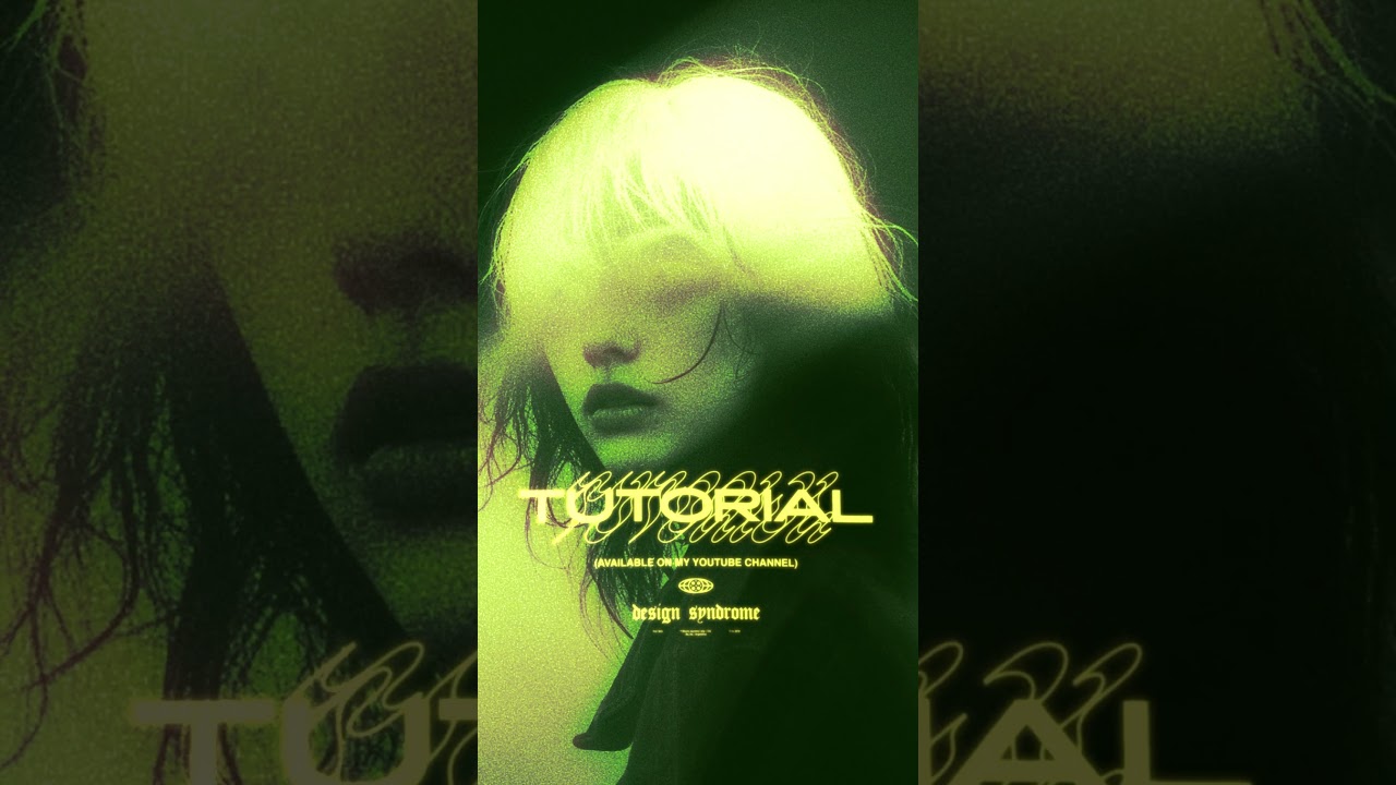 Film burn noise effect adobe photoshop / graphic design / tutorial