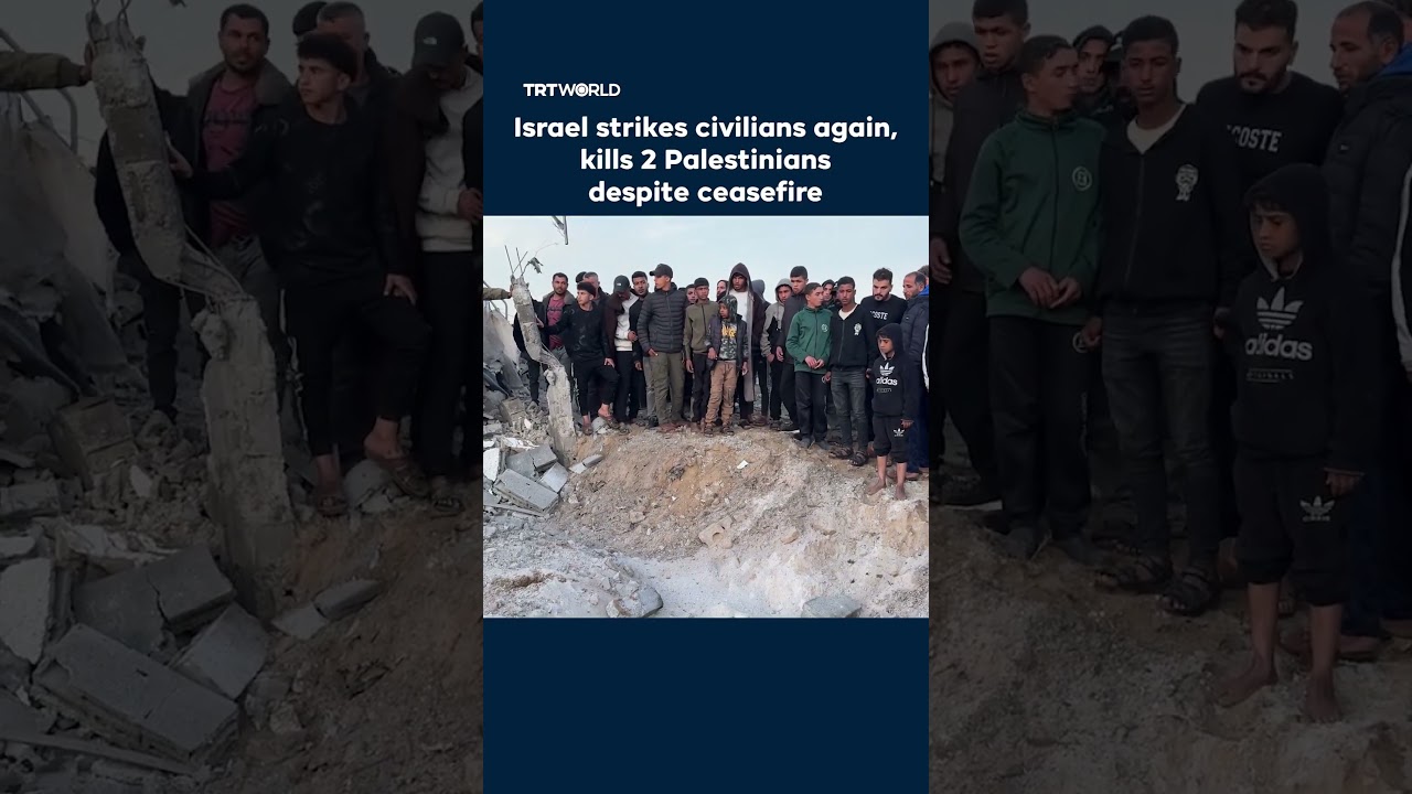 Israel strikes civilians again, kills 2 Palestinians despite ceasefire