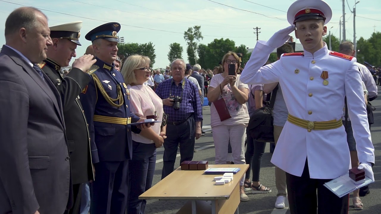 Тверское Суворовское военное училище. Торжественная часть.Выпуск 71.