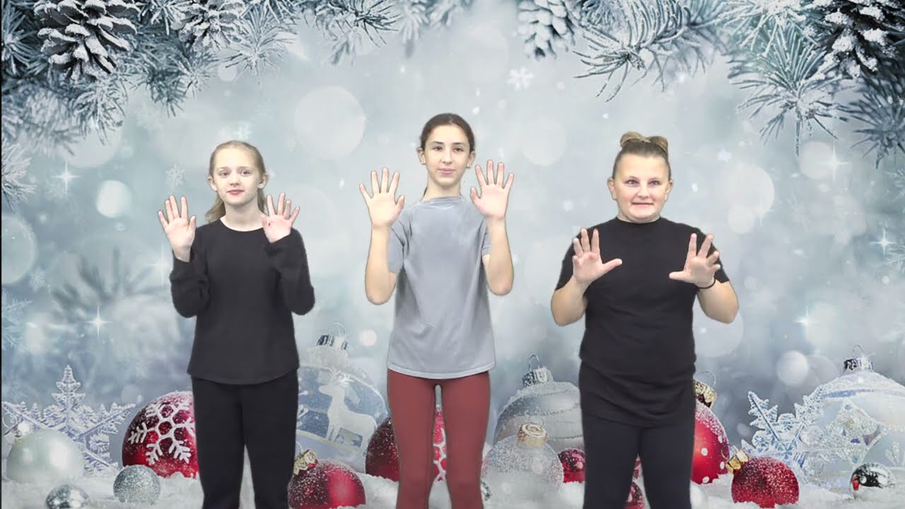 White Christmas Sign Language