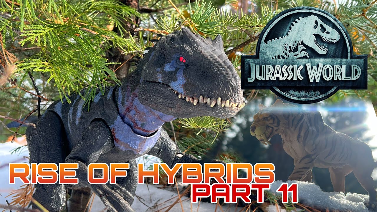 Jurassic World Toy Movie, Rise of Hybrids Part 11 #jurassicworld #indominusrex
