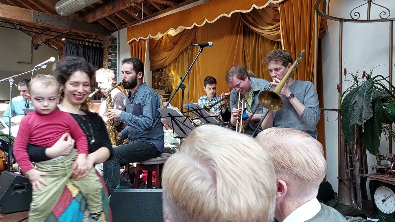 Ewan Bleach and his band play 'Wild Man Blues' by Louis Armstrong and Jelly Roll Morton. 2.4.23