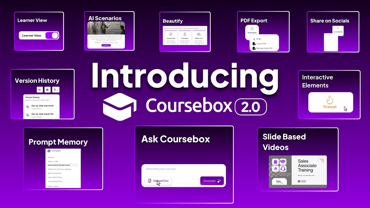 Представляем Coursebox 2.0 Keynote | AI Engine для онлайн-обучения