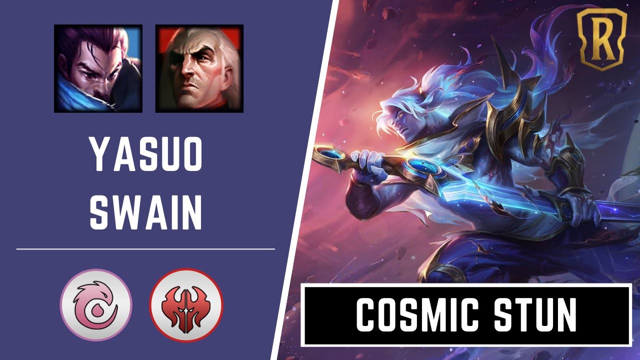 NEW! Competitive Yasuo Swain With New Cosmic Skin | Legends of Runeterra