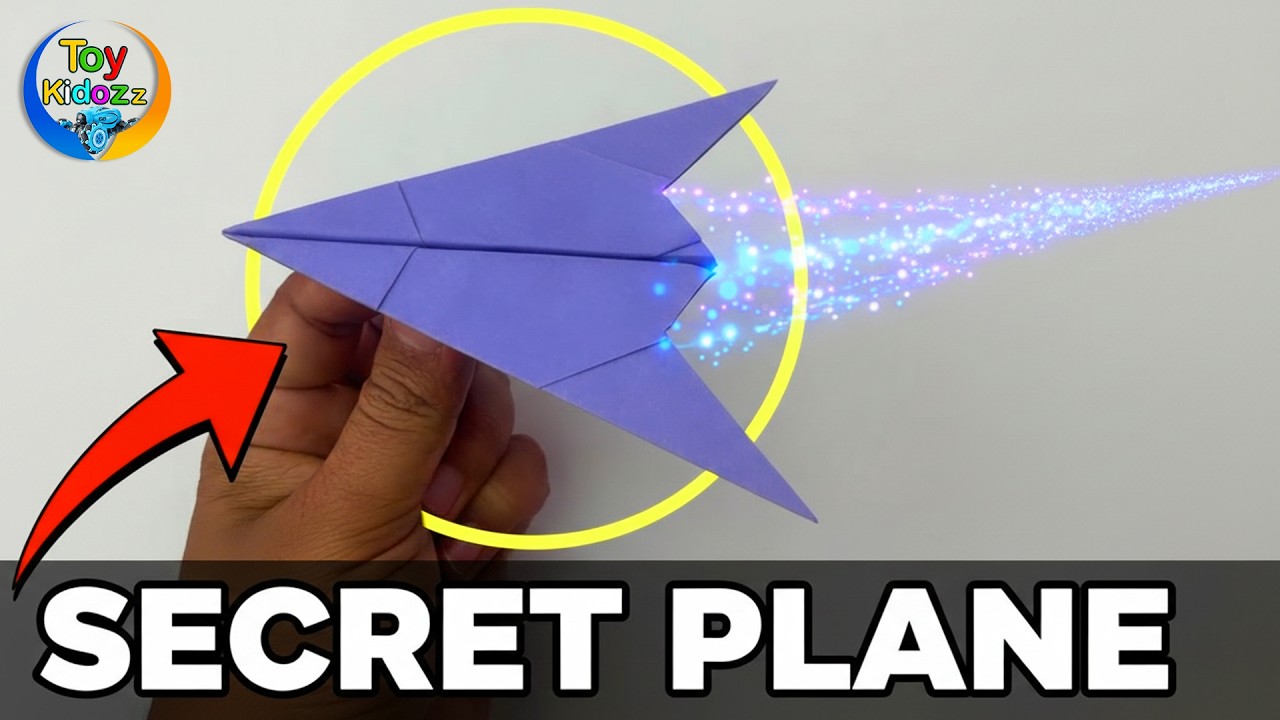 The Secret Paper Airplane That Flies Forever