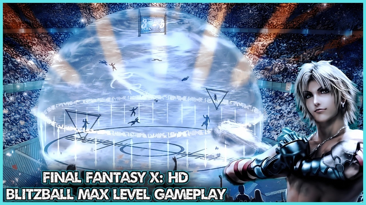 Final Fantasy X: HD Remaster – Blitzball Max Level Gameplay