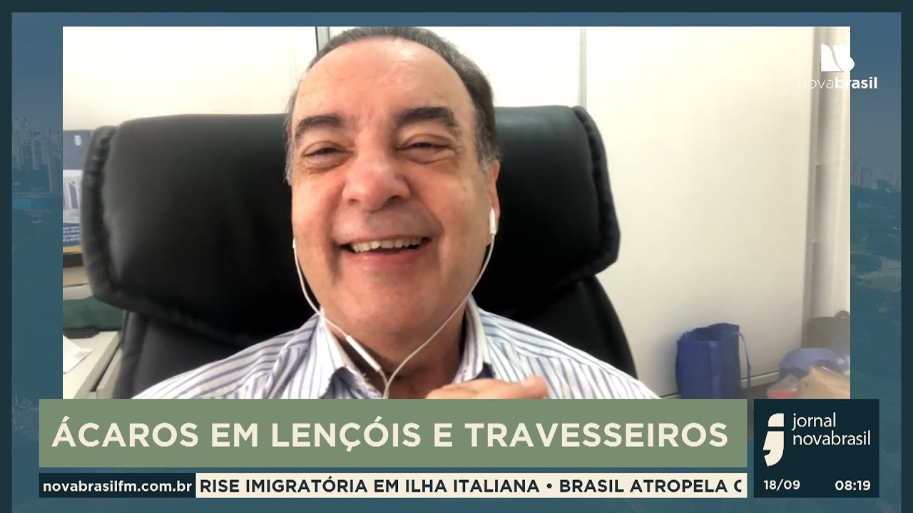 DR. BACTÉRIA - ÁCAROS EM LENÇÓIS E TRAVESSEIROS