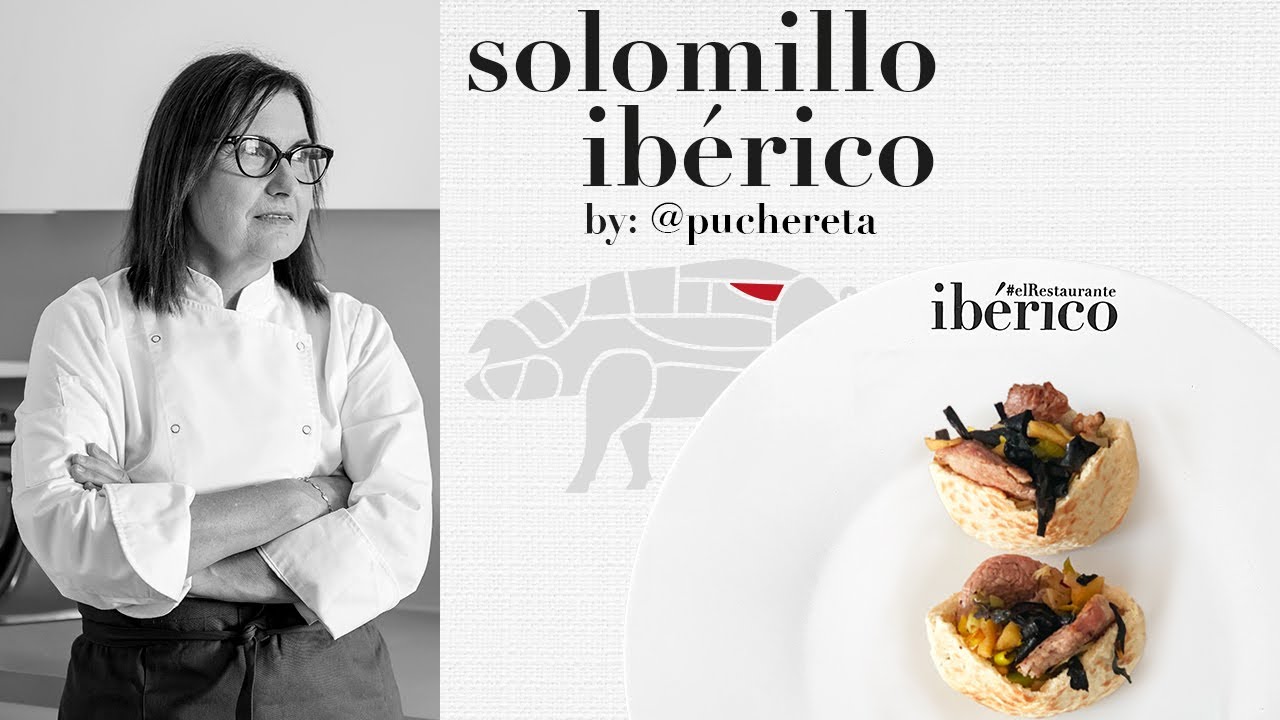 Pan de pita de #SolomilloIbérico, trompetas de la muerte, manzana y puerro - @Puchereta