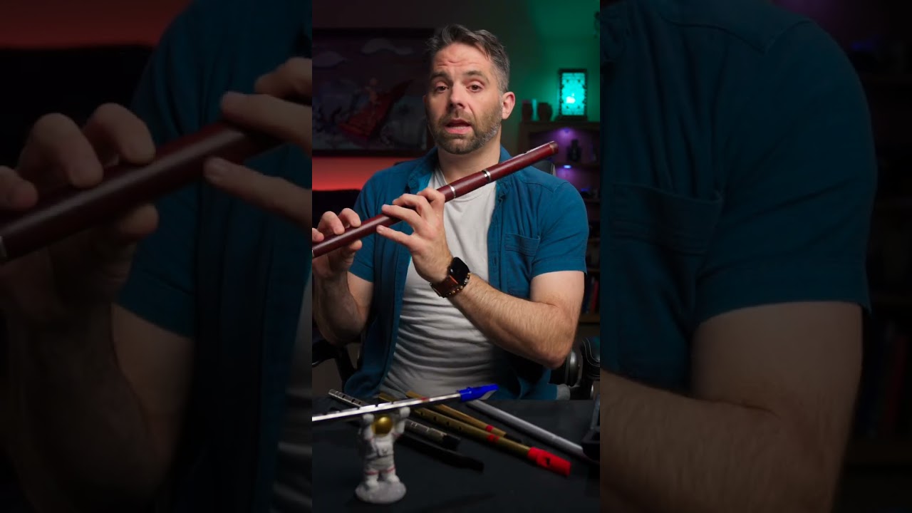 Are tin whistle and Irish flute played the same way?