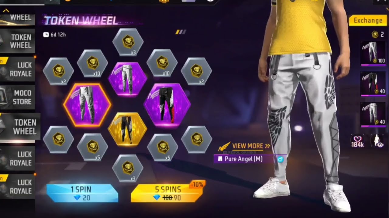 Angelic Pant Return🔥🤯| angelic Pant return confirm date 2026 | ff angelic pant return | ff new event