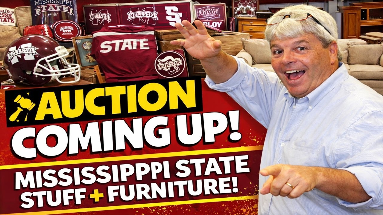 Auction Preview - Furniture, Linens & Vintage Finds