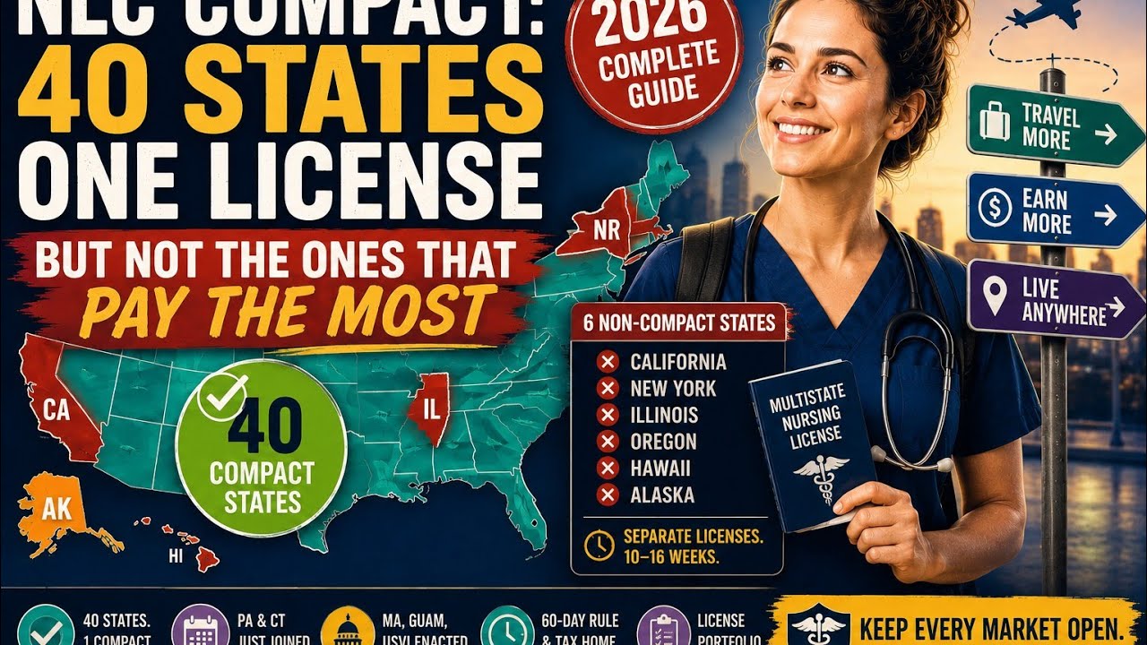 NLC Compact 2026 &mdash; 40 States, One License, But the Best Markets Aren't In It