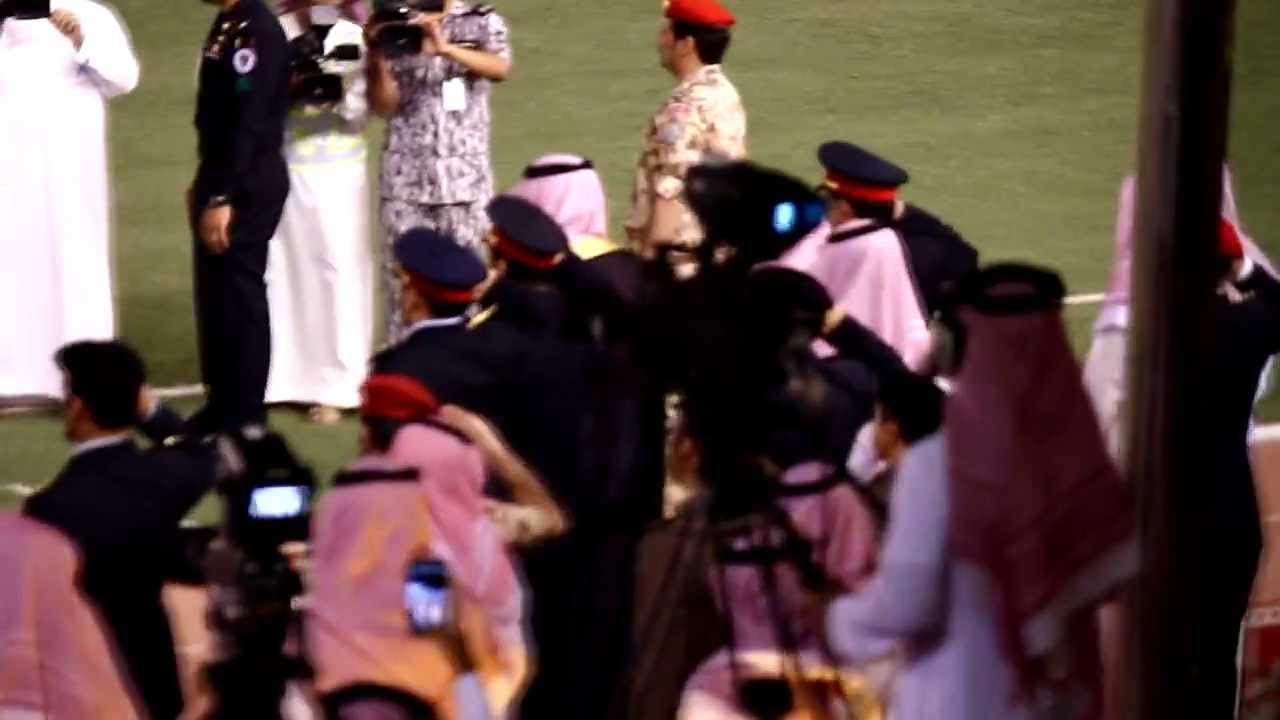 حفل كلية الملك فهد الأمنية 1434-وصول الأمير محمد بن نايف