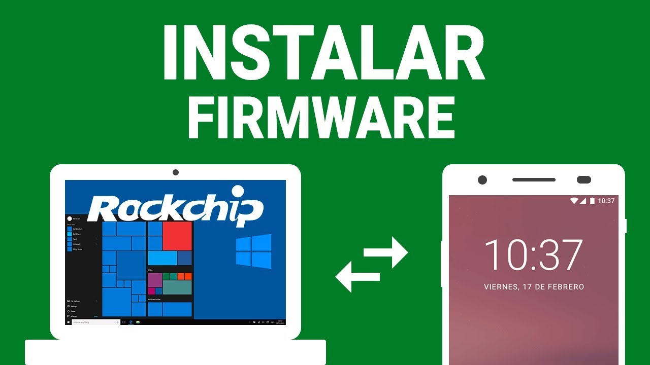 Instalar Firmware Dispositivos Rockchip Desempaquetado