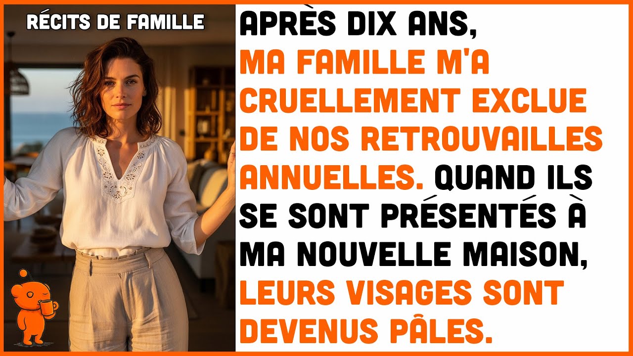 Après dix ans, ma famille m'a cruellement exclue de nos retrouvailles annuelles.