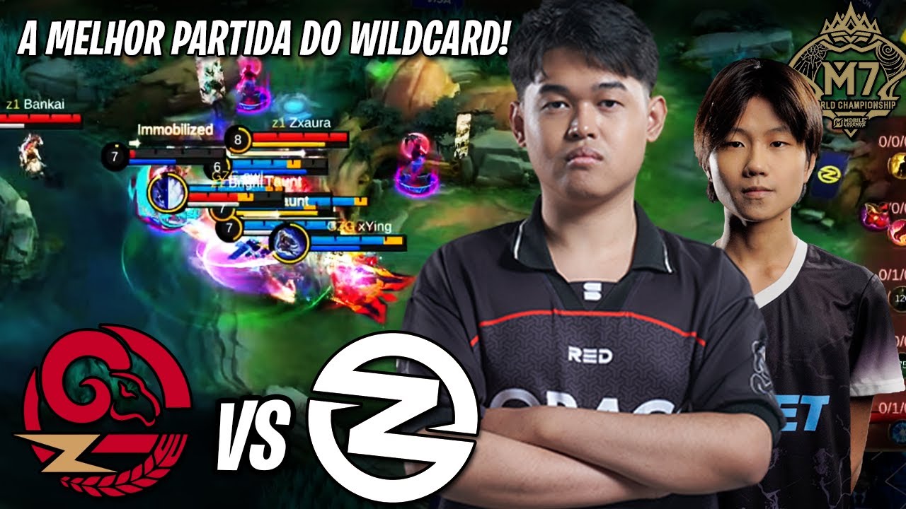 A MELHOR PARTIDA DA HISTÓRIA DO WILD CARD | Guangzhou Gaming vs Team Zone - Wild Card M7 WC