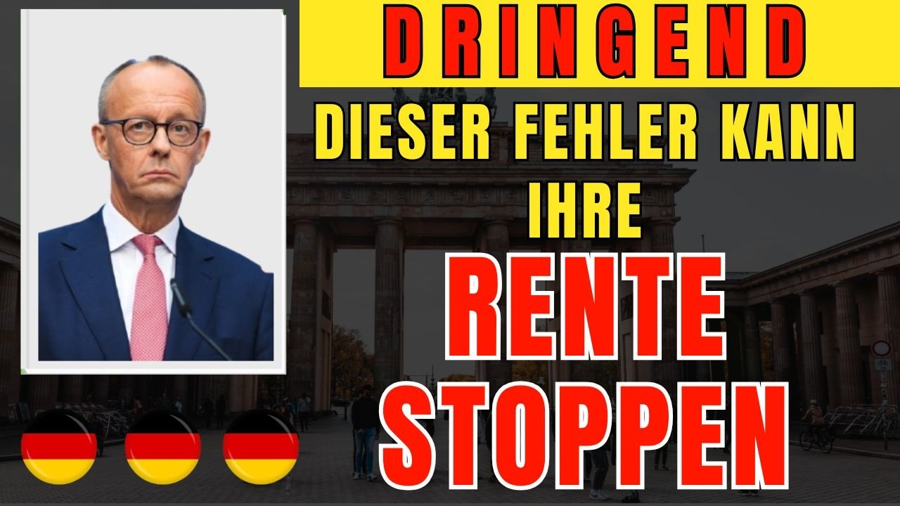 DRINԌEND_ Dieser Fehler STOPPT Ihre Rente! 👉 Steuer-Falle 2026 erklärt