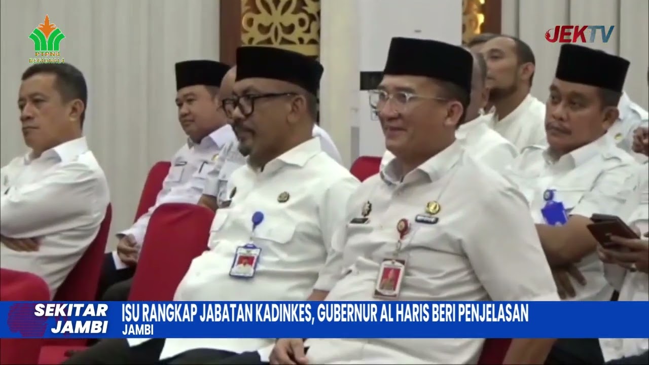 ISU RANGKAP JABATAN KADINKES, GUBERNUR AL HARIS BERI PENJELASAN