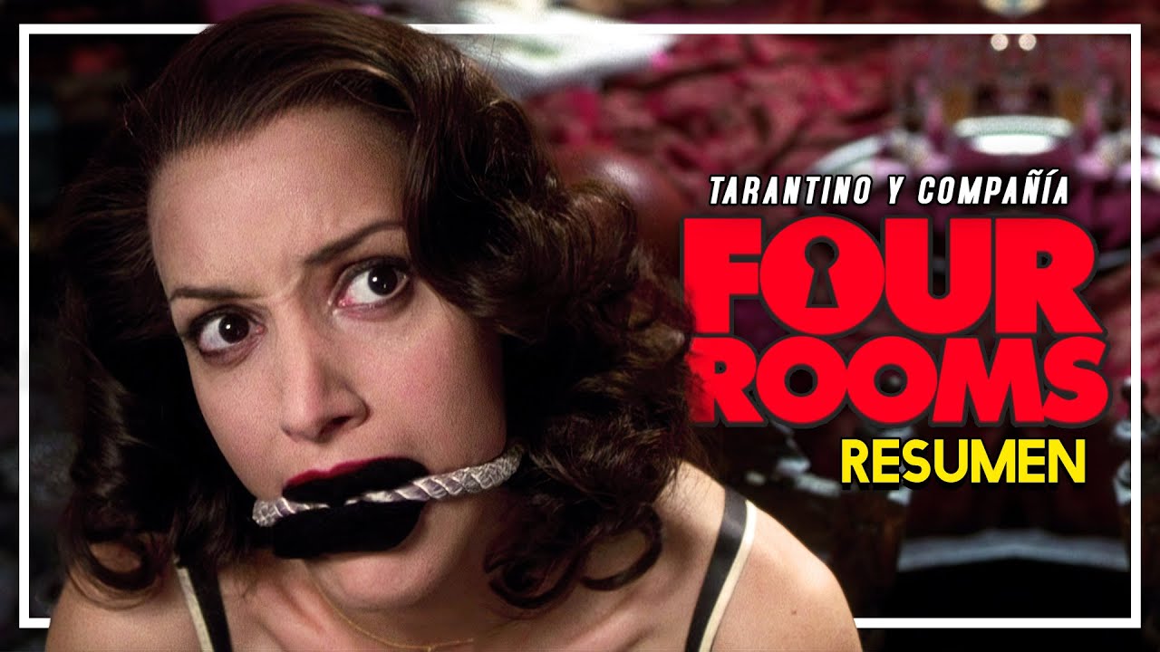 las HABITACIONES de TARANTINO y sus amiguitos - "FOUR ROOMS" Resumen