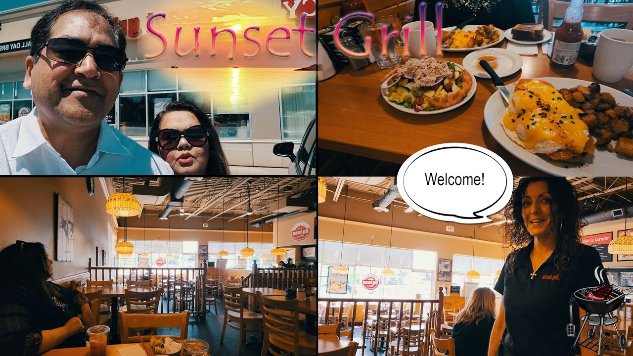 Breakfast at Sunset Grill Restaurant Mississauga, Canada! Best food at affordable price!
