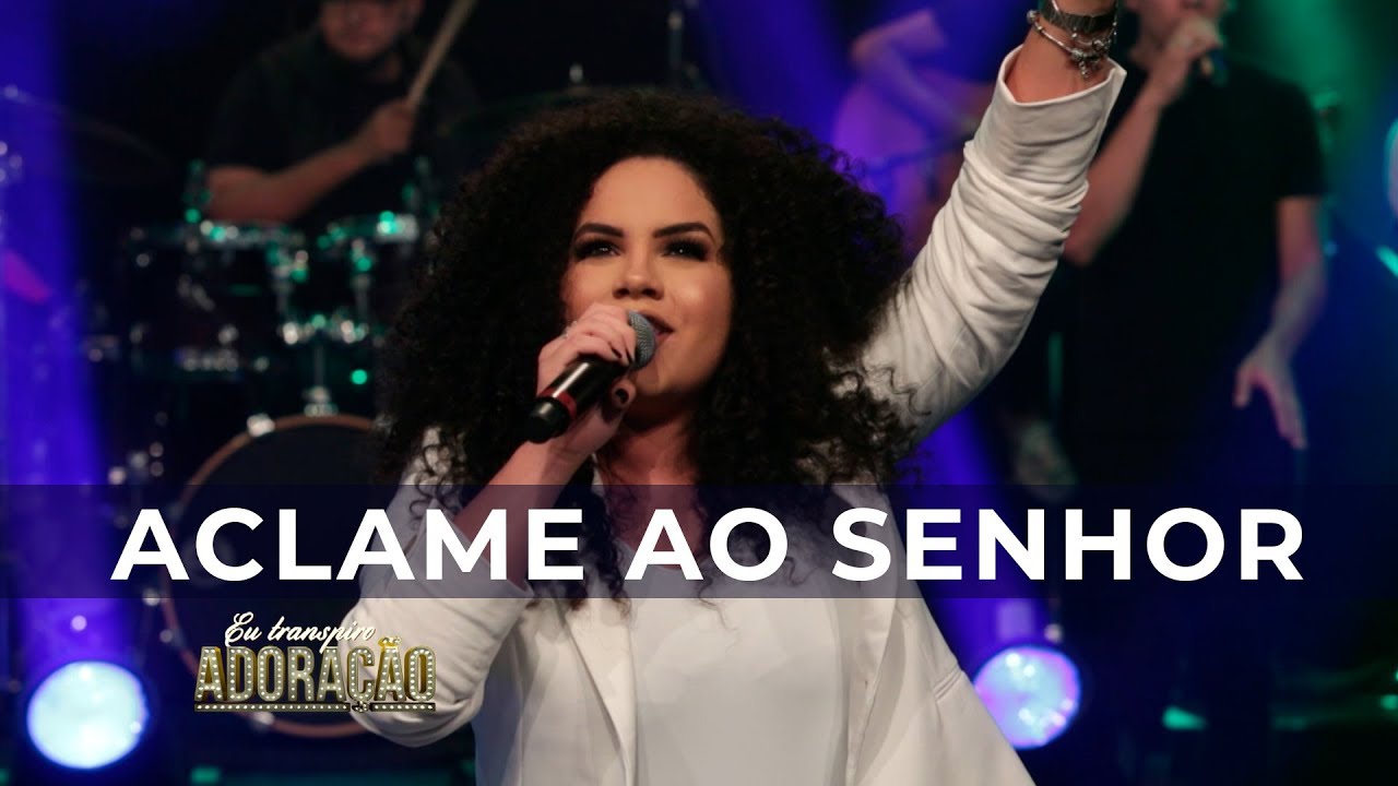 Rebeca Carvalho no Programa Eu Transpiro Adoração - Aclame ao Senhor