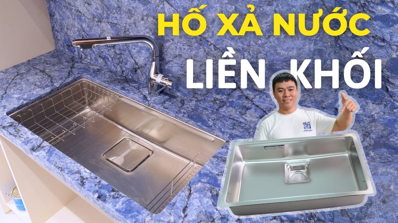 BỘ ĐÔI HOÀN HẢO - Chậu 1 Hố Shigeru LE JSM K2 & Vòi Rửa Bát KVK KM6101EC