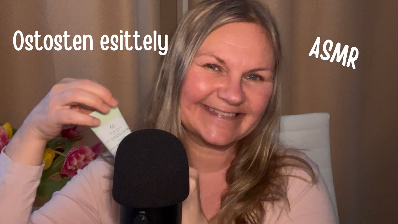ASMR SUOMI - Rentouttava ostosten esittely