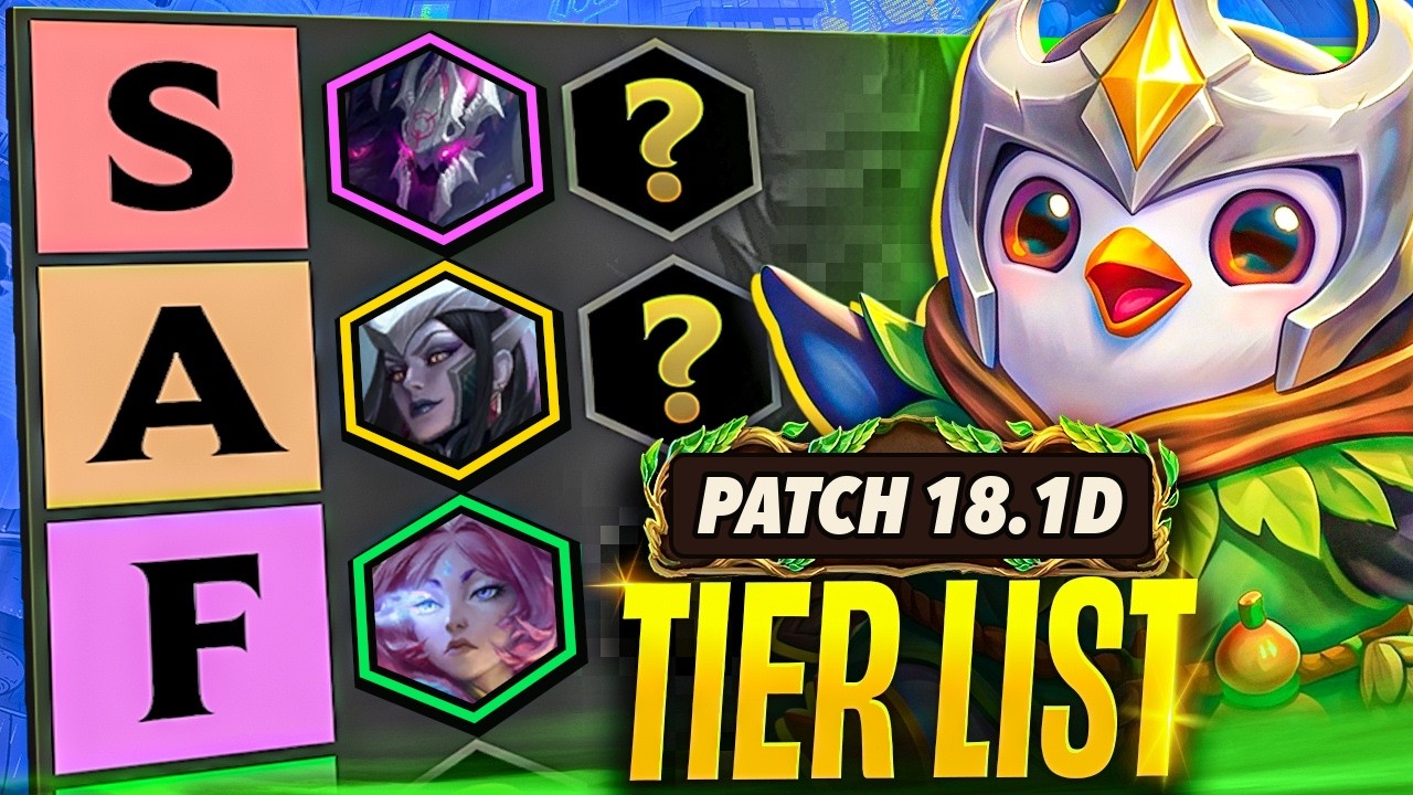 The Only TFT Comps you Need for Patch 18.1d | Teamfight Tactics Guide | Tier List