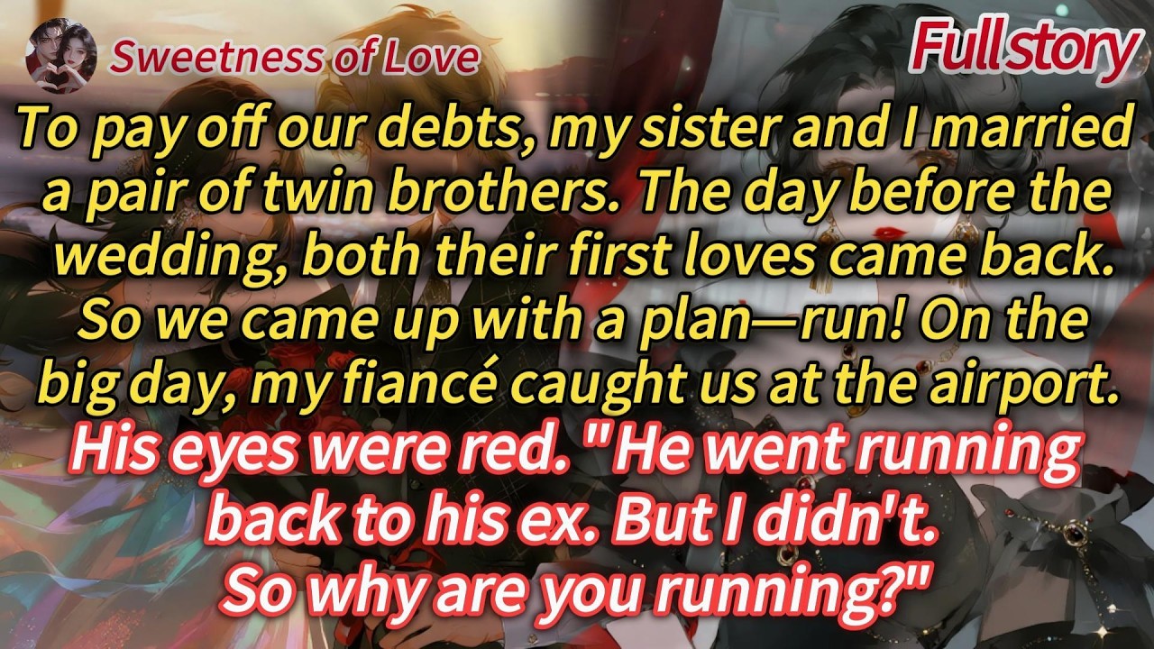 My sister and I were to marry the twins.We planned to run—but my fiancé caught me: “Why run?”