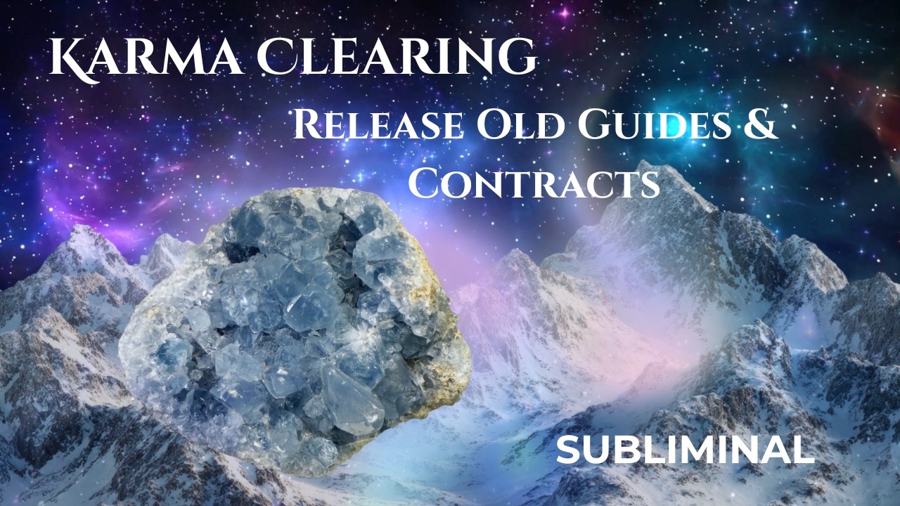 Karma Clearing & Releasing Old Outgrown Guides & Soul Contracts / Meditation Journey Subliminal