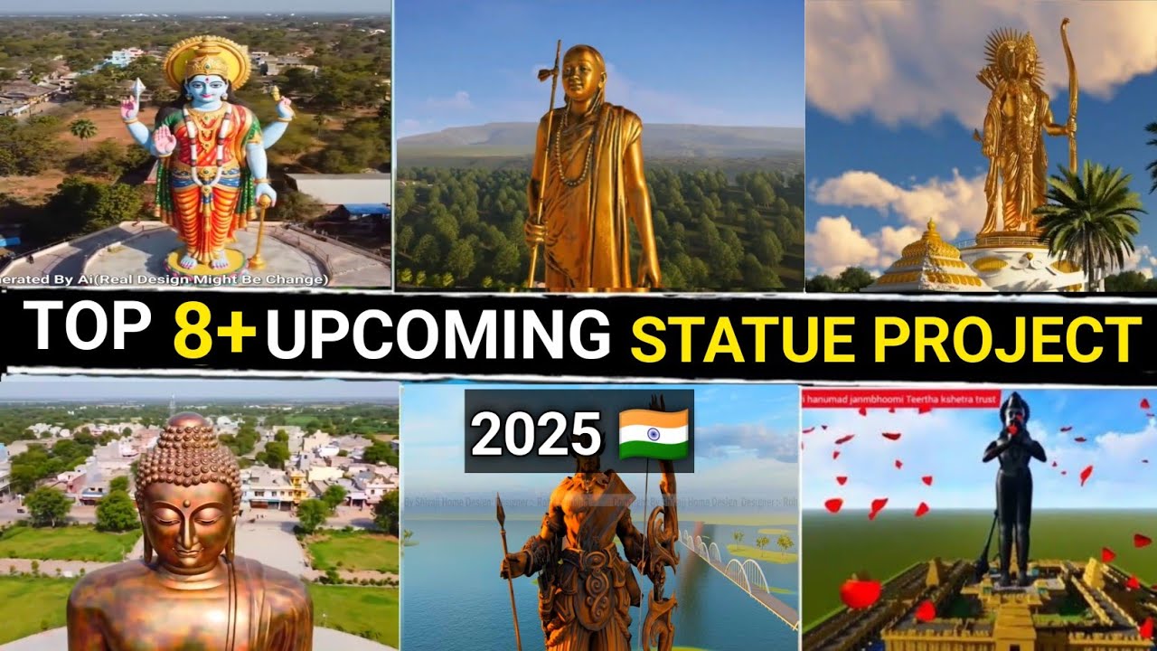 Top Upcoming Statue Projects In India 2025 | Top Latest Upcoming Statues In India | 2025 | Hindi |