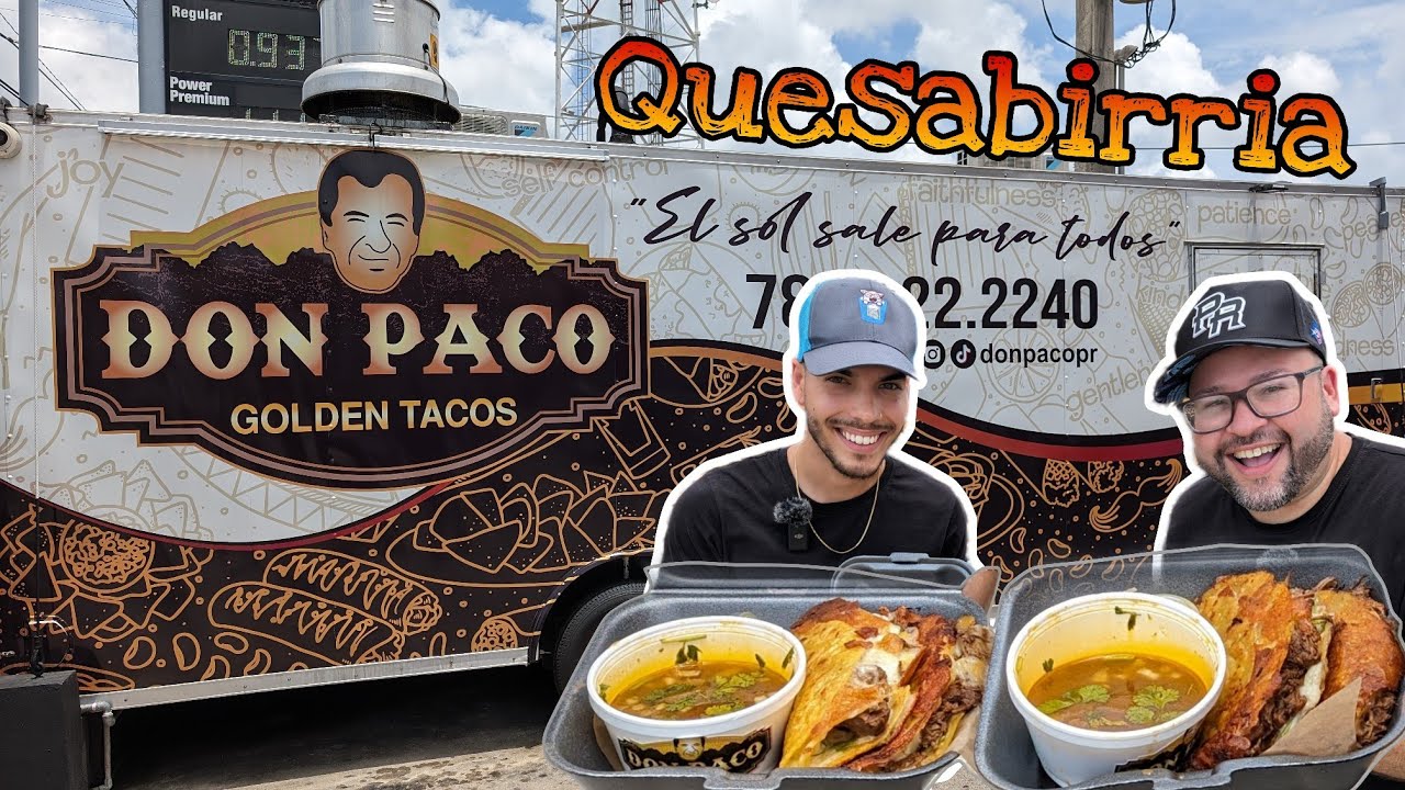 QUESABIRRIAS, Burrito 24K y Tacos Keto en DON PACO. Una Taqueria Sobre RUEDAS en HUMACAO | PR 🇵🇷