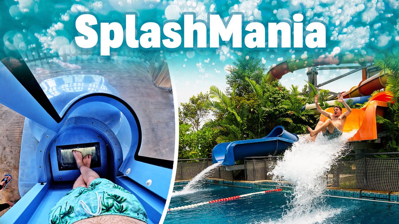 Malaysia's BEST Water Park! SplashMania - Water Slide POV's 2025