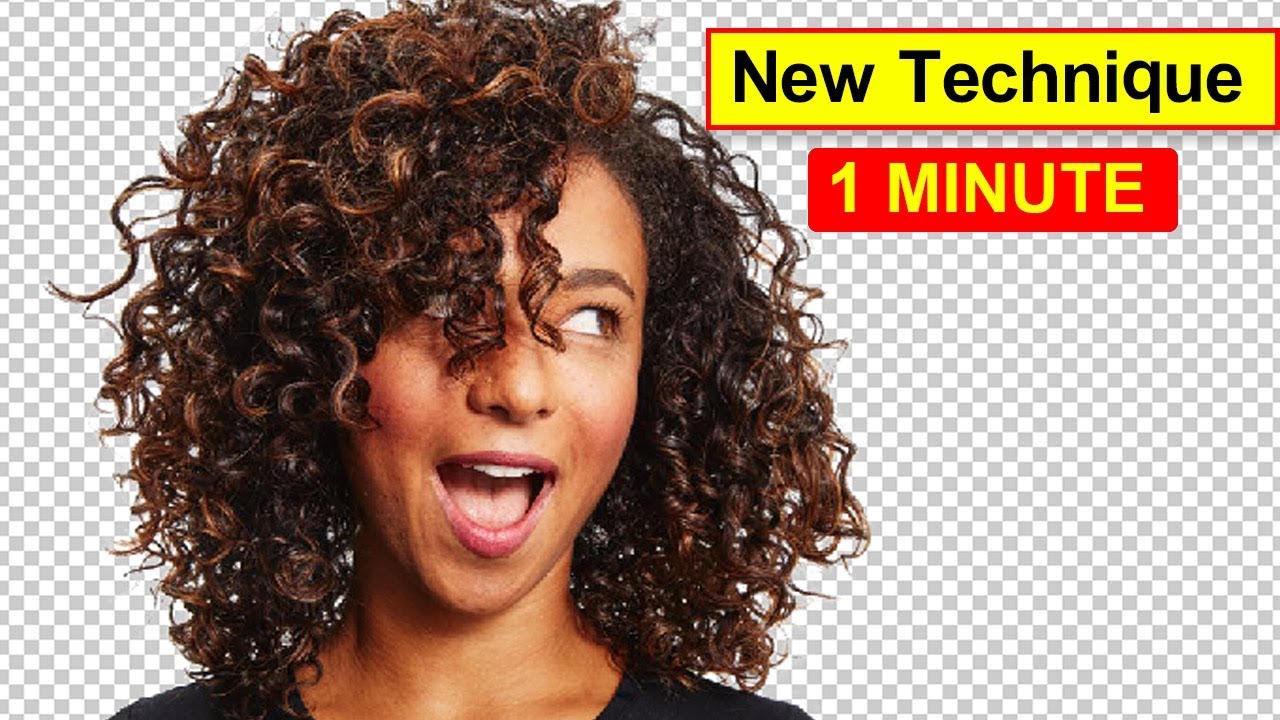 Вырезанные волосы. НОВАЯ ТЕХНИКА. Урок по Photoshop.