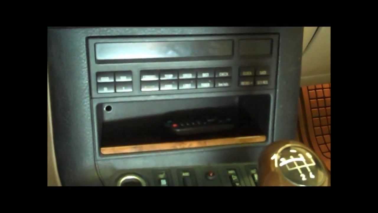 BMW E36 328is Onboard Computer Removal