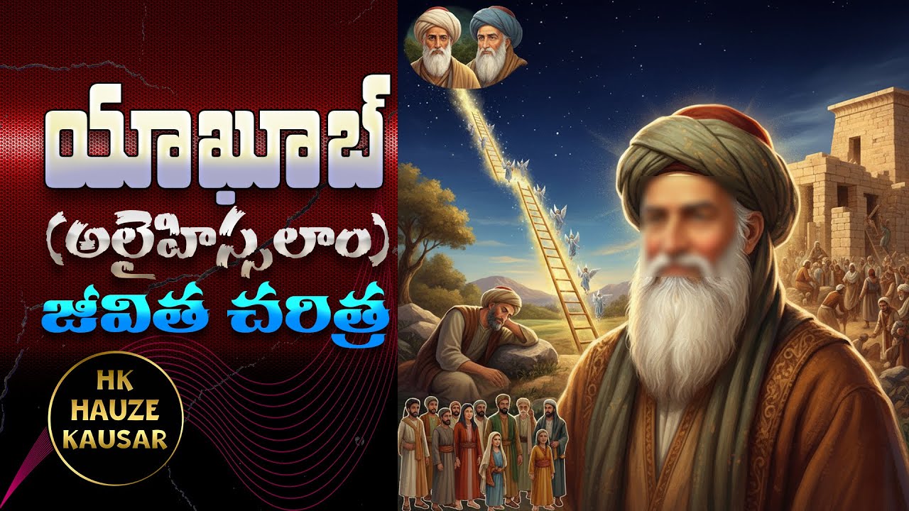 ప్రవక్త యాఖూబ్ (అలైహిస్సలాం) జీవిత చరిత్ర | కల, కుటుంబం, బైతుల్ మఖ్దిస్ | ఇస్లామిక్ చరిత్ర తెలుగులో