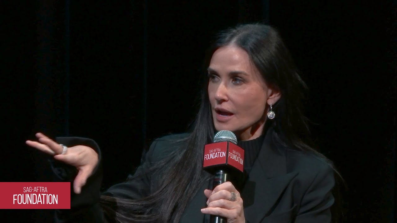 Demi Moore for ‘The Substance’ | Conversations at the SAG-AFTRA Foundation