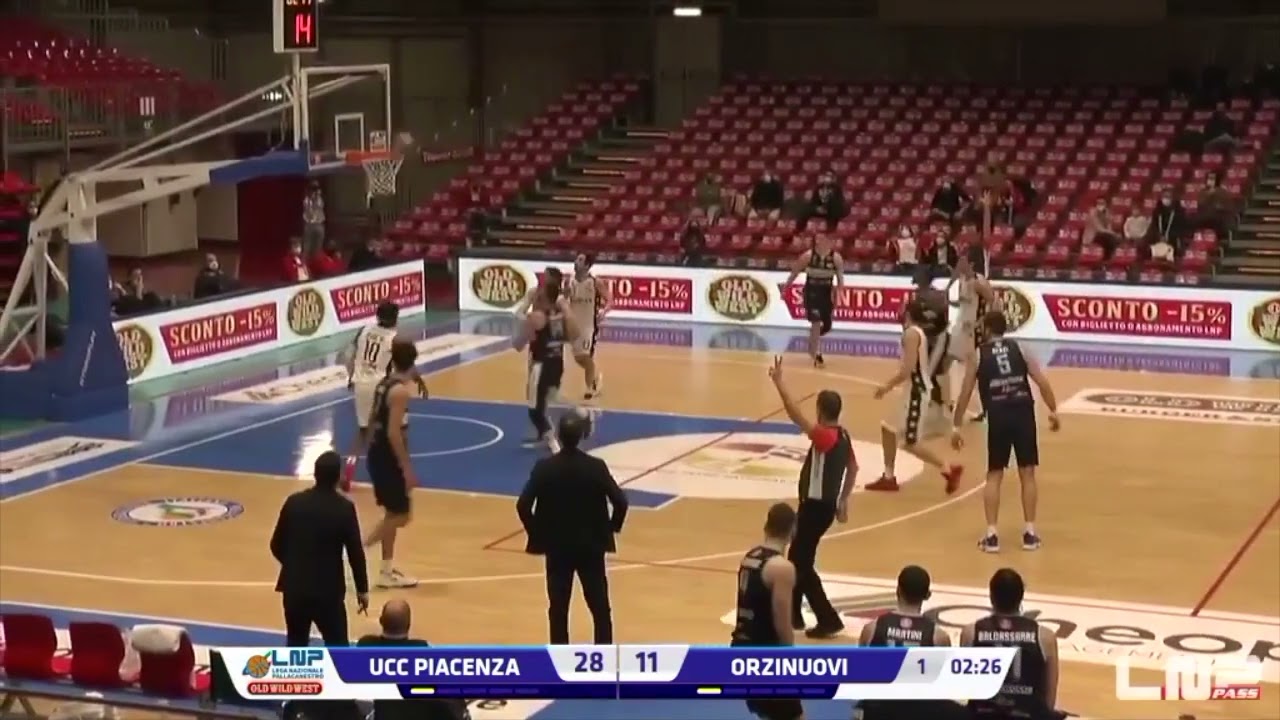 LUCA CESANA - 46 PUNTI VS. ORZINUOVI - 13/20 DA 3 PUNTI (06/03/2022)