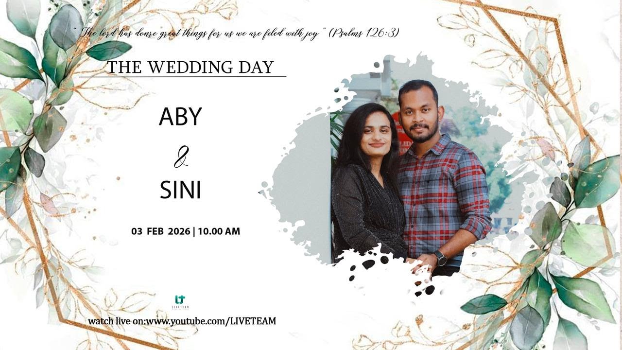 ABY + SINI WEDDING LIVE | LT WEDDING FILMS