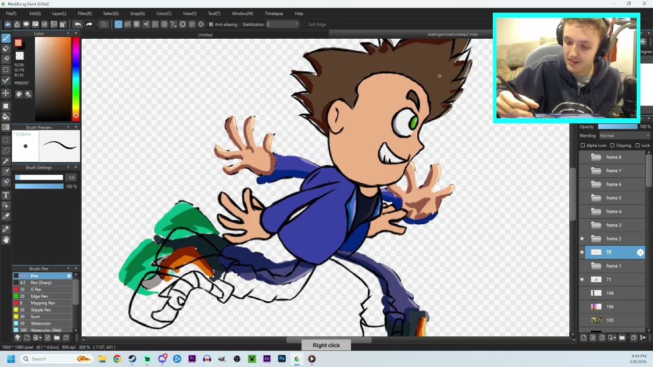 Chatting, Drawing, and Animating