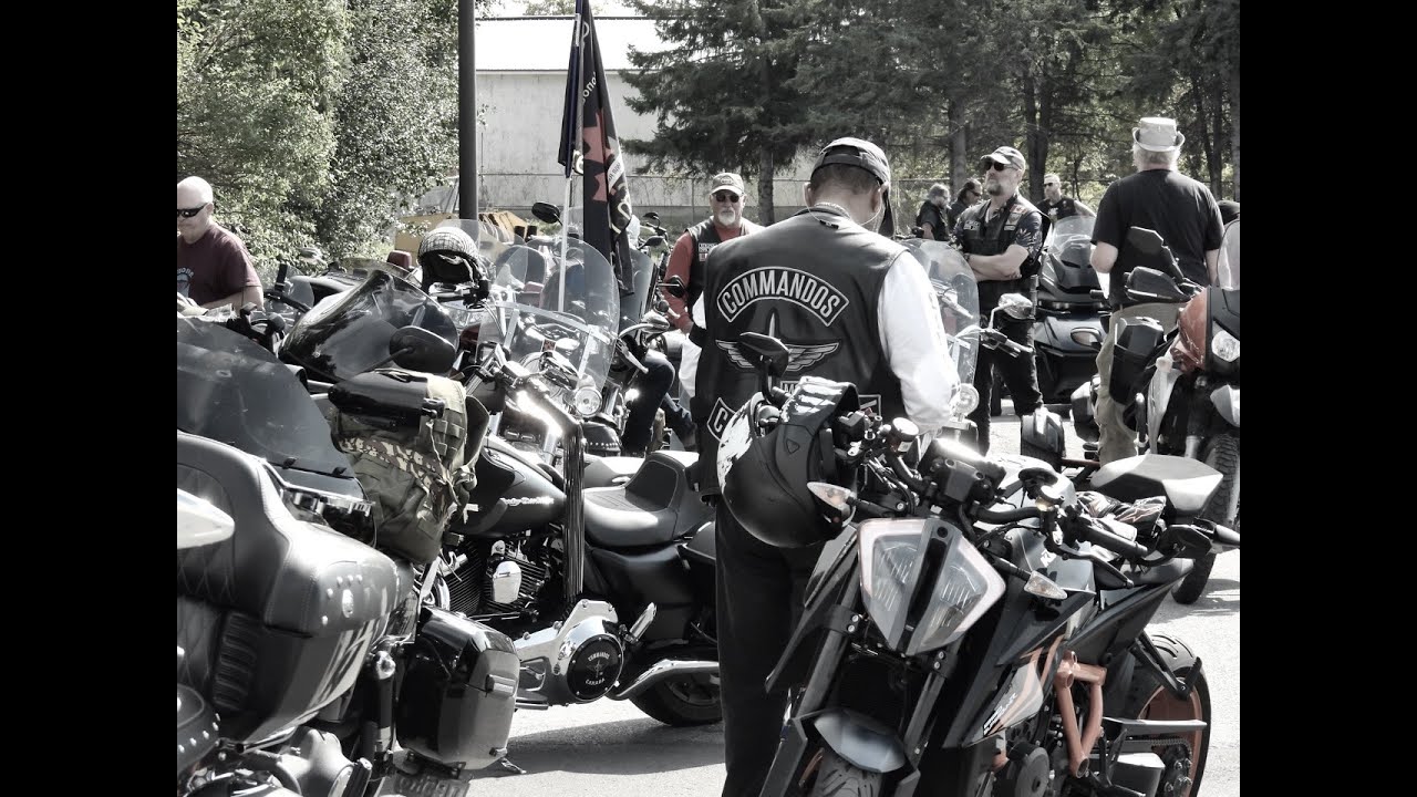 Perth's Honour Our Veterans Banner Program Motorcycle Parade 2024