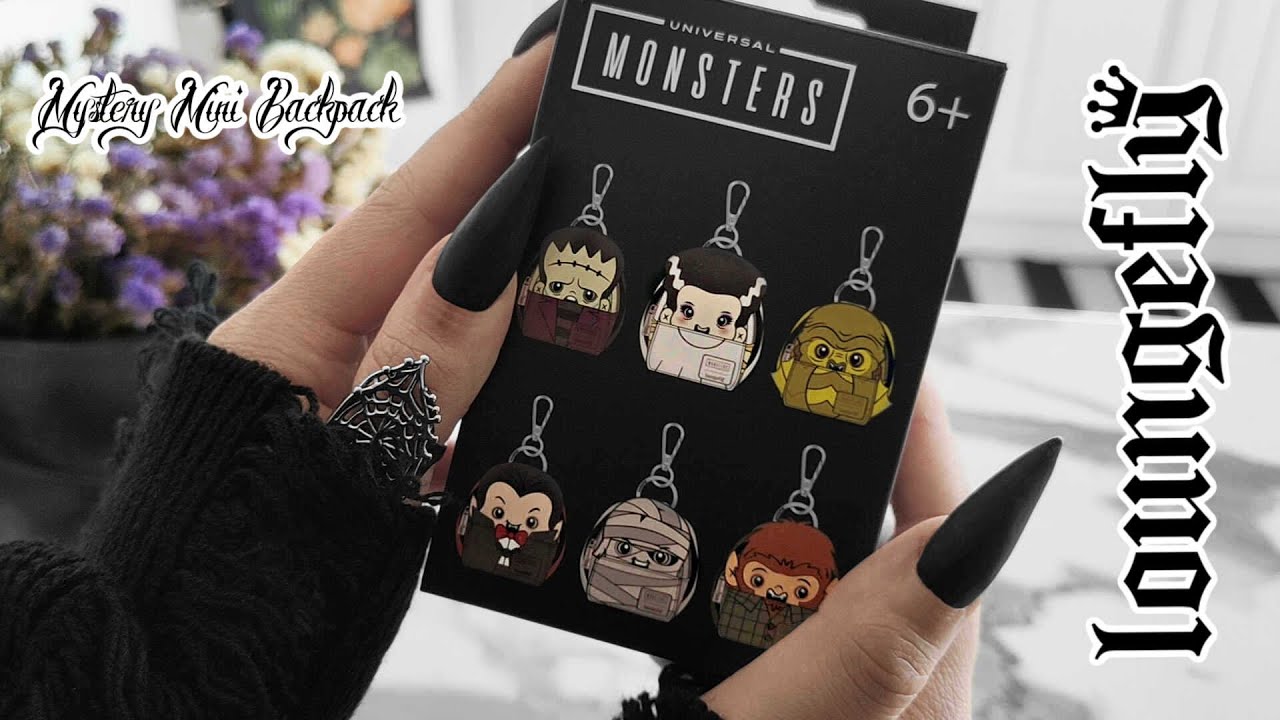 TRUFFLE SHUFFLE: Loungefly Universal Monster Mystery Mini Backpack Bag || Unboxing Collab || ITA